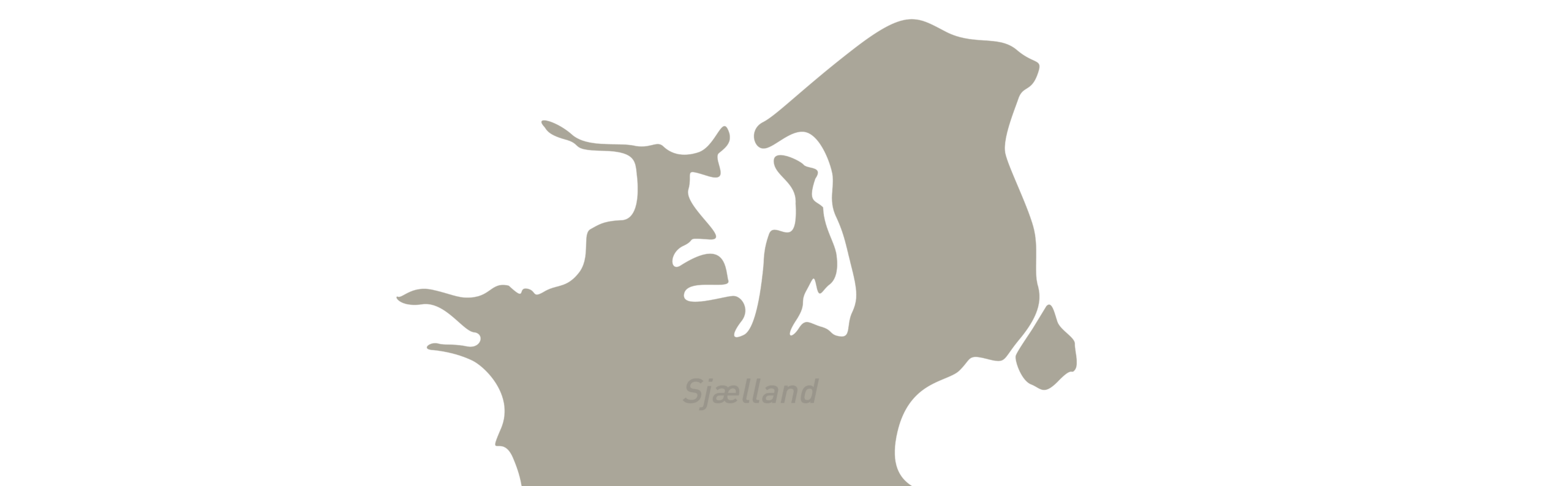 Kort 2026 - Kun sjællandi